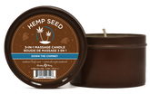 Hemp Seed 3-in-1 Massage Candle Down the Chimney  6oz/ 170 G